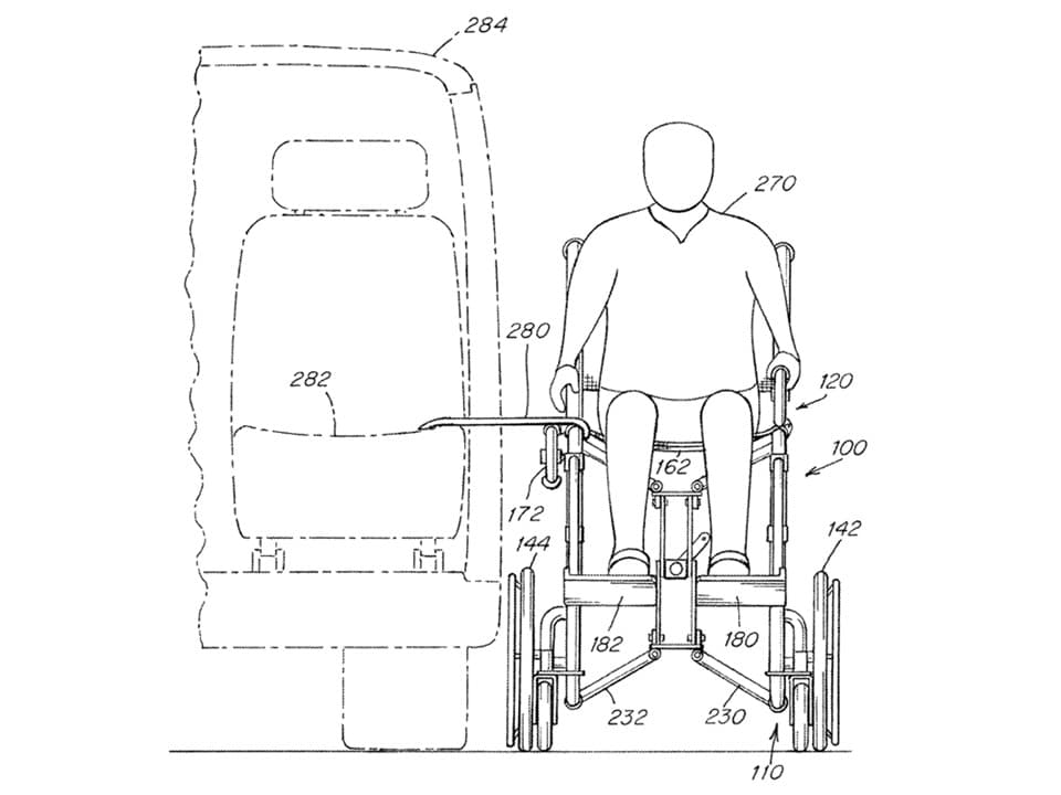 ELEVATABLE AND PORTABLE WHEELCHAIR - Image 3