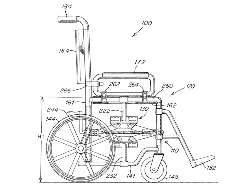 ELEVATABLE AND PORTABLE WHEELCHAIR - Image 4