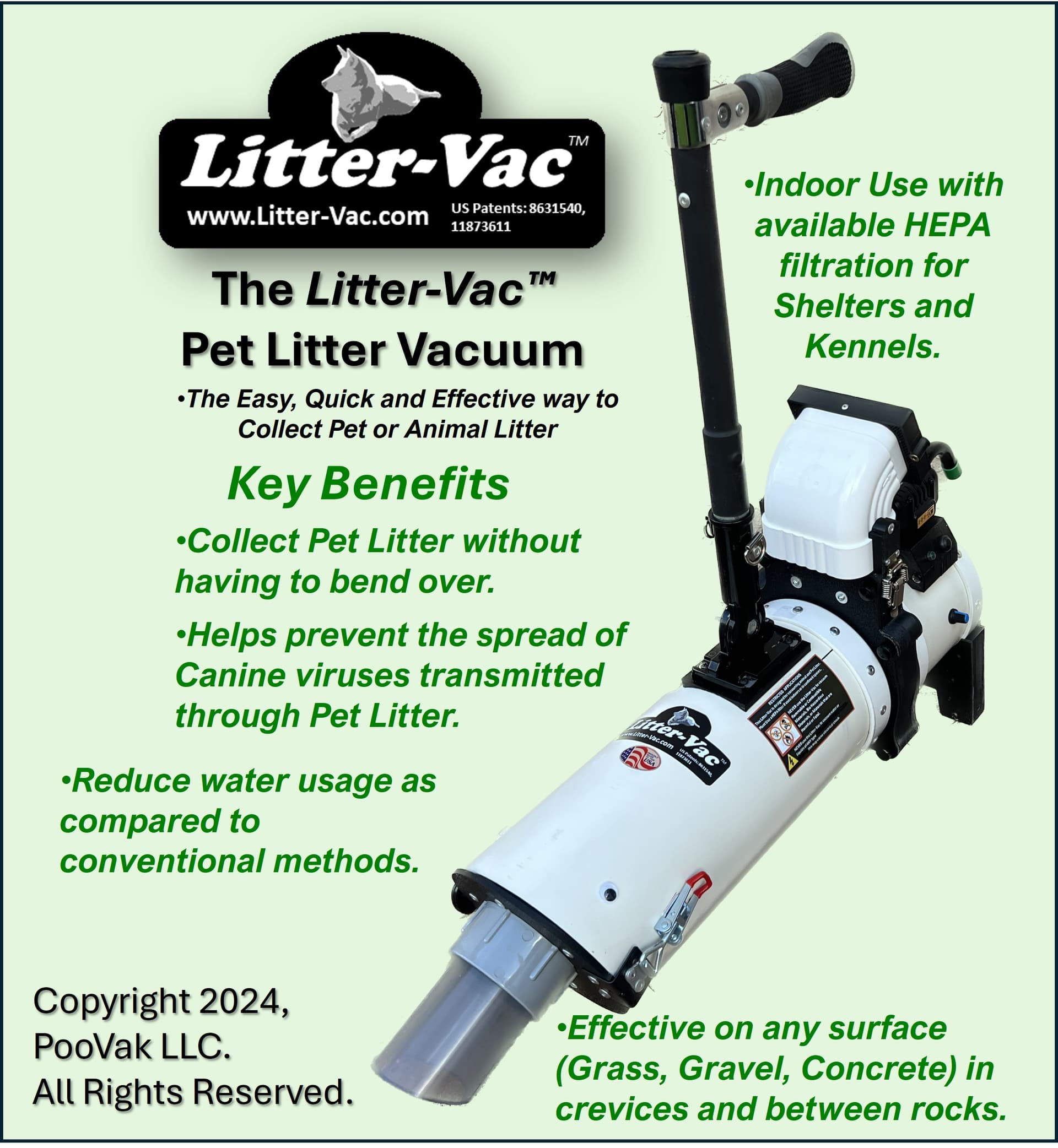 Collection Device For Debris And Animal Waste - Image 1