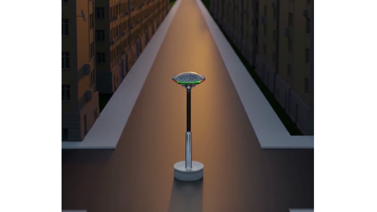 Solar Powered Streetlamp Solar Collector - Image 2