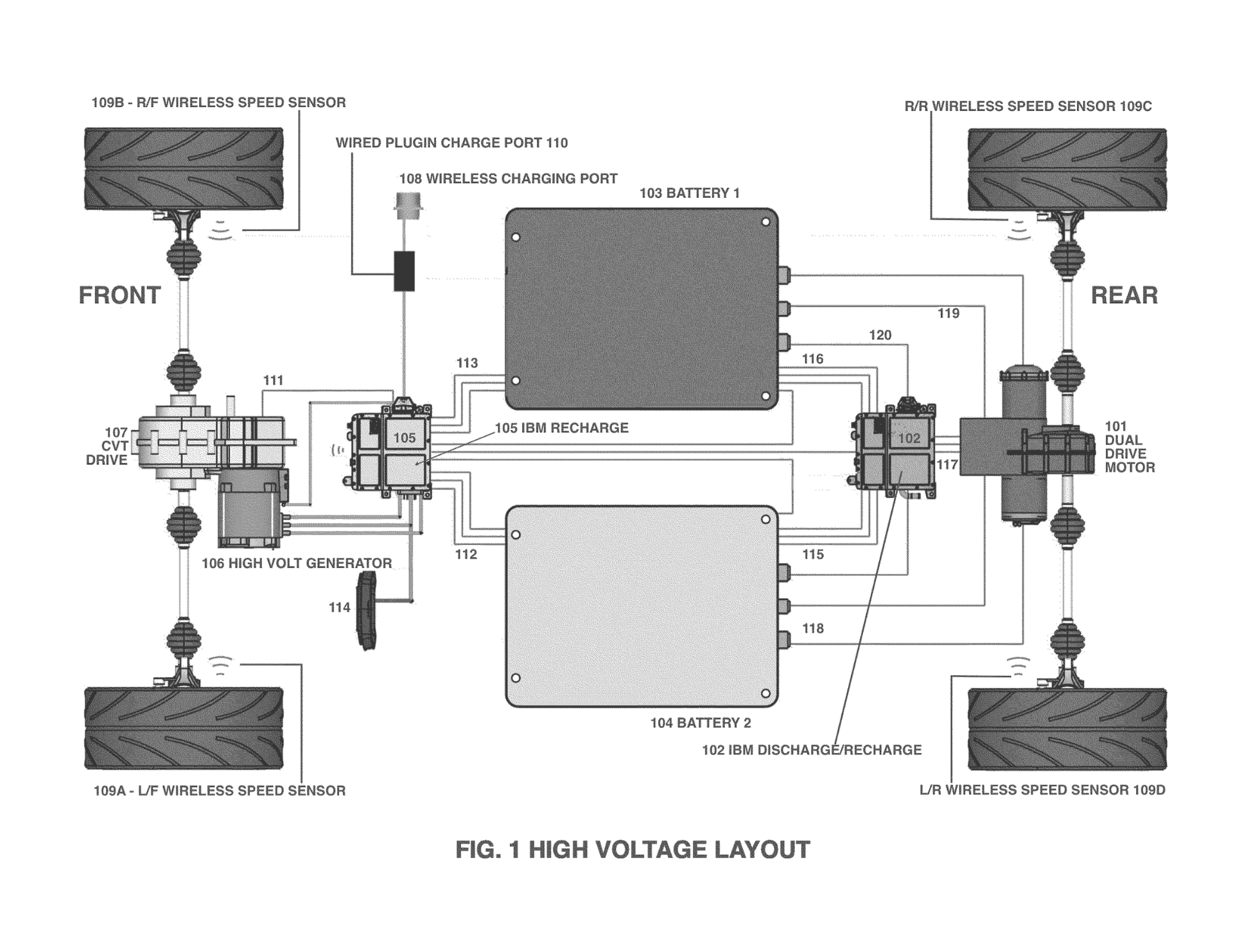 Dual Drive Electric Vehicle With Unlimited Range Drive Capabilities - Image 1
