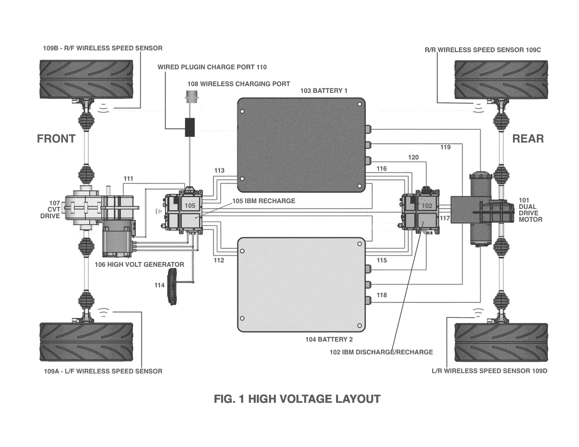 Dual Drive Electric Vehicle With Unlimited Range Drive Capabilities