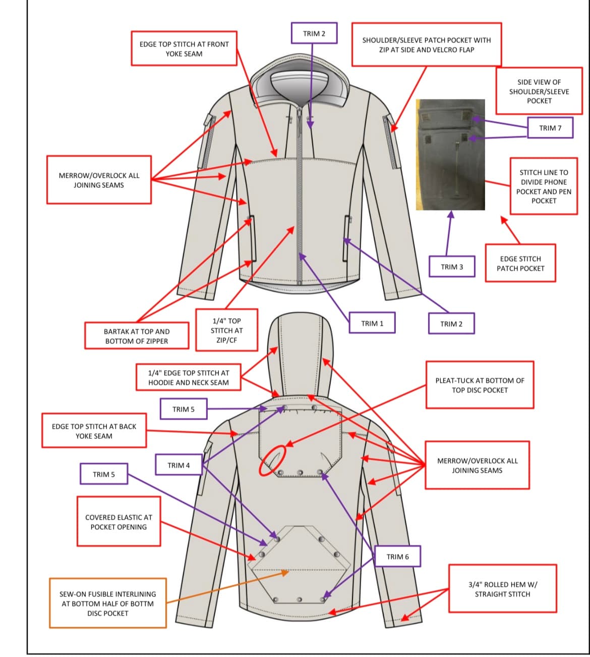 Disc Golf Jacket - Image 3