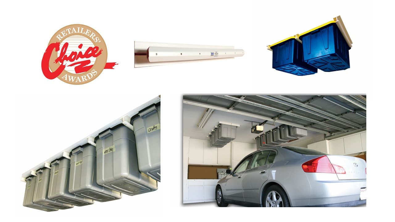 Modular Hanging Storage Tracks - Image 1