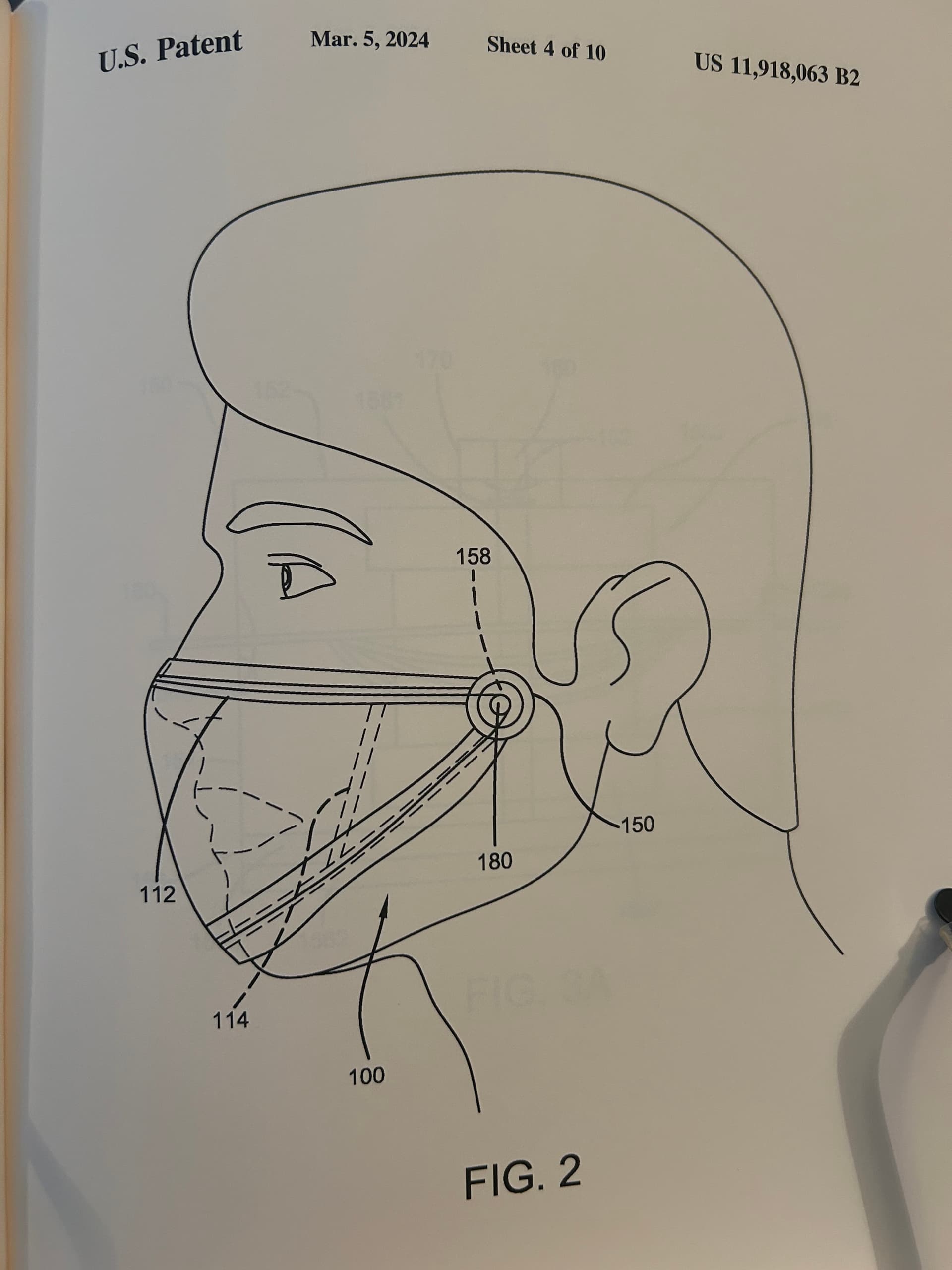 Strapless Face Mask - Image 1