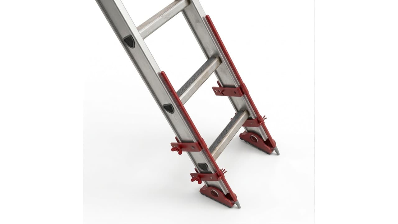 Rapid Installation And Removal Ladder Slide Prevention System - Image 2