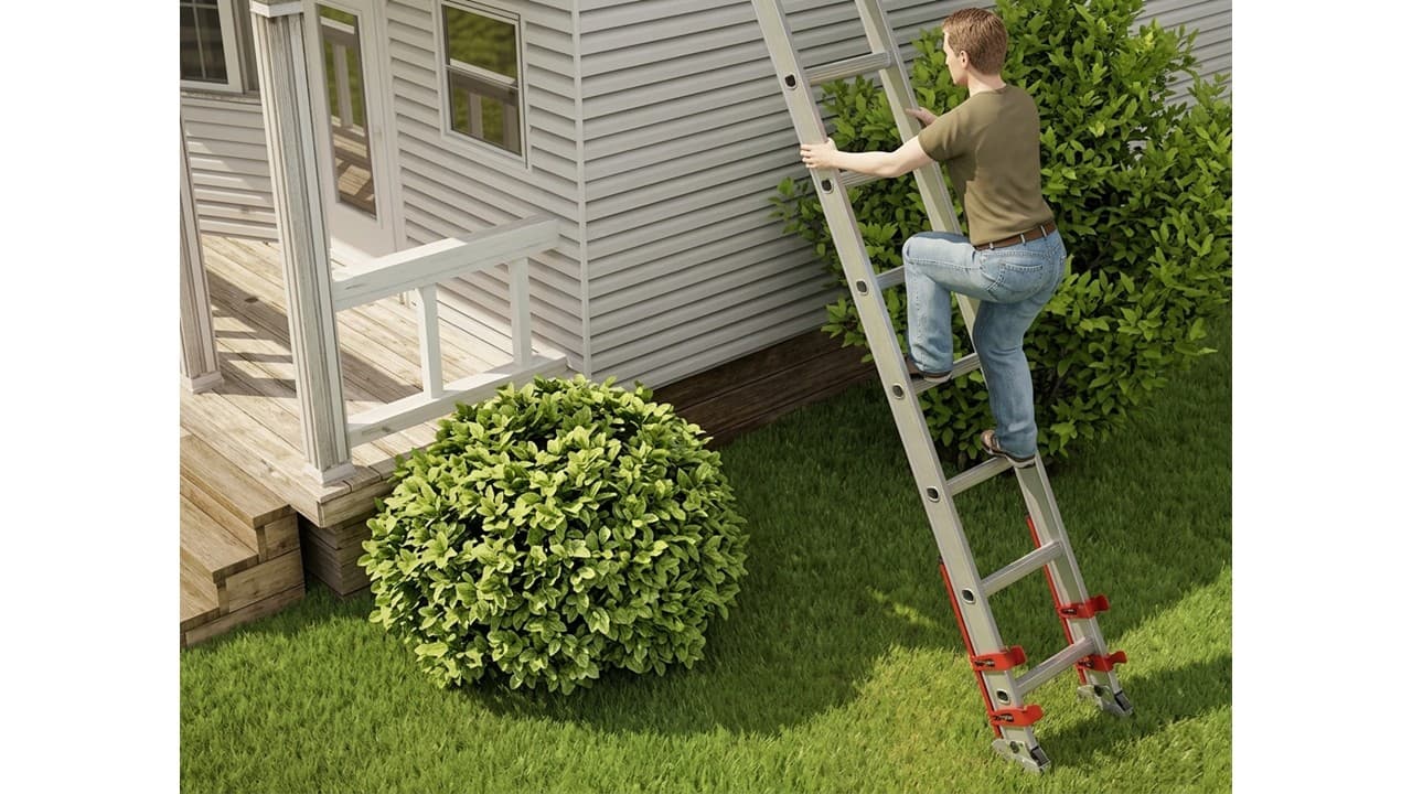 Rapid Installation And Removal Ladder Slide Prevention System - Image 1