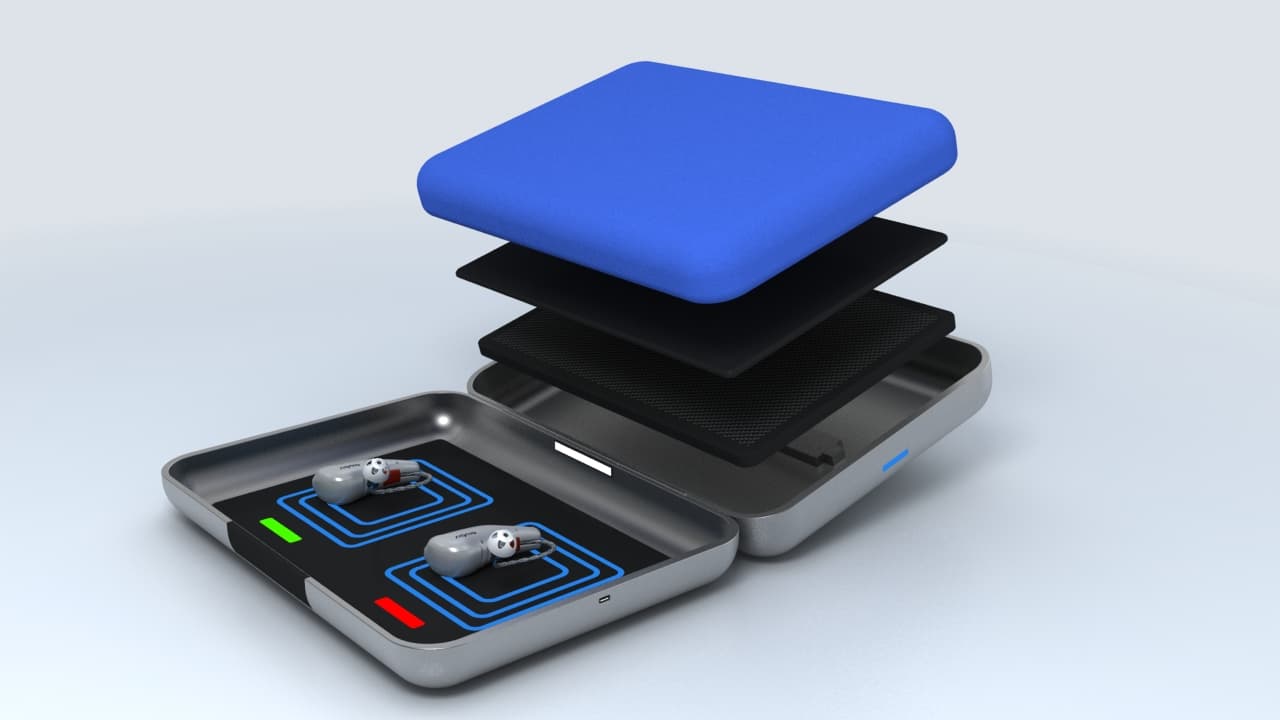 Hearing Aid Charging Case - Image 4