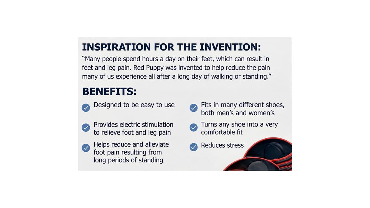 Footwear Insole With Electrical Stimulation - Image 3