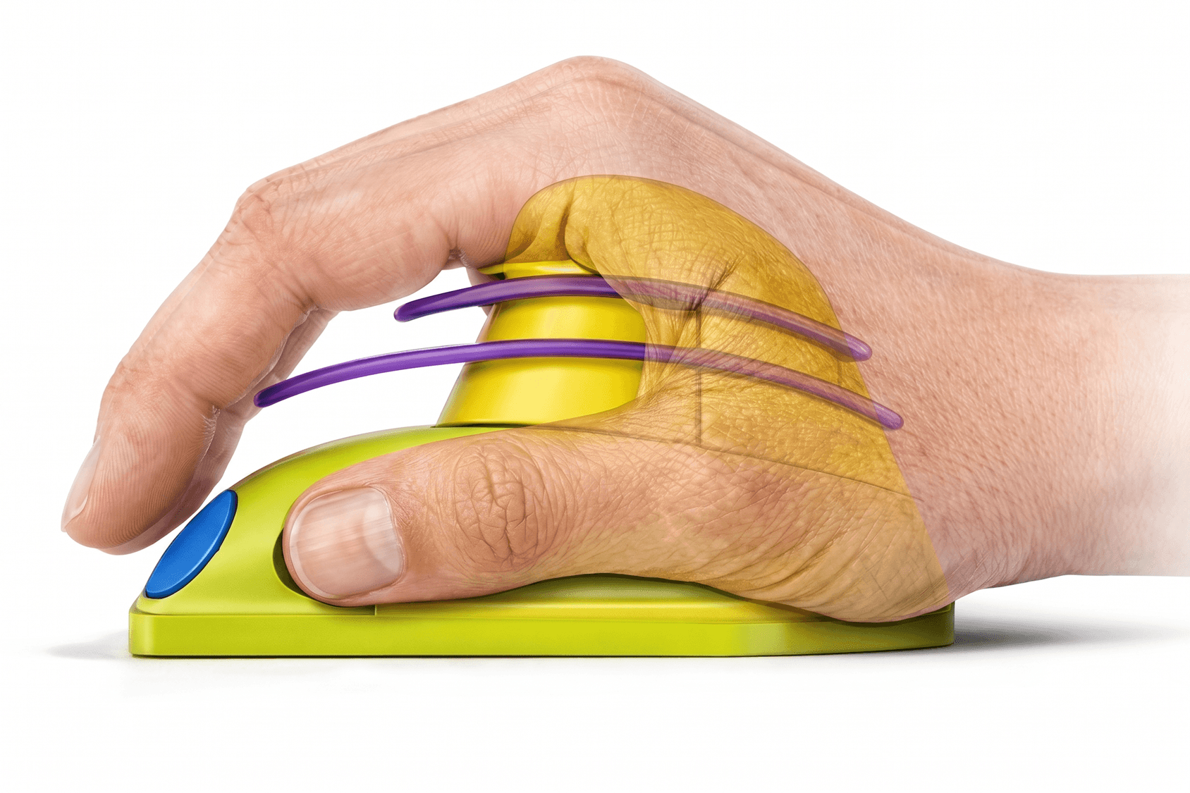 Adjustable Supporting Assembly For User Of Ergonomic Mouse, And Ergonomic Adjustable Computer Mouse