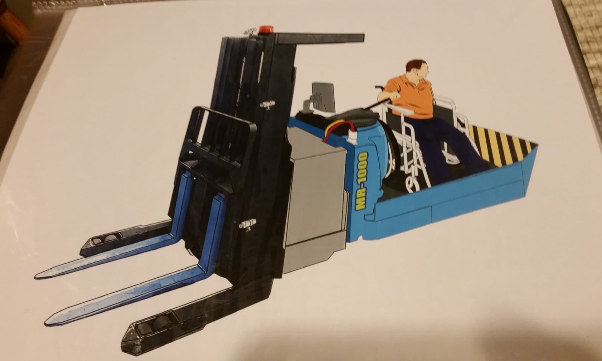Wheelchair Accessible Forklift