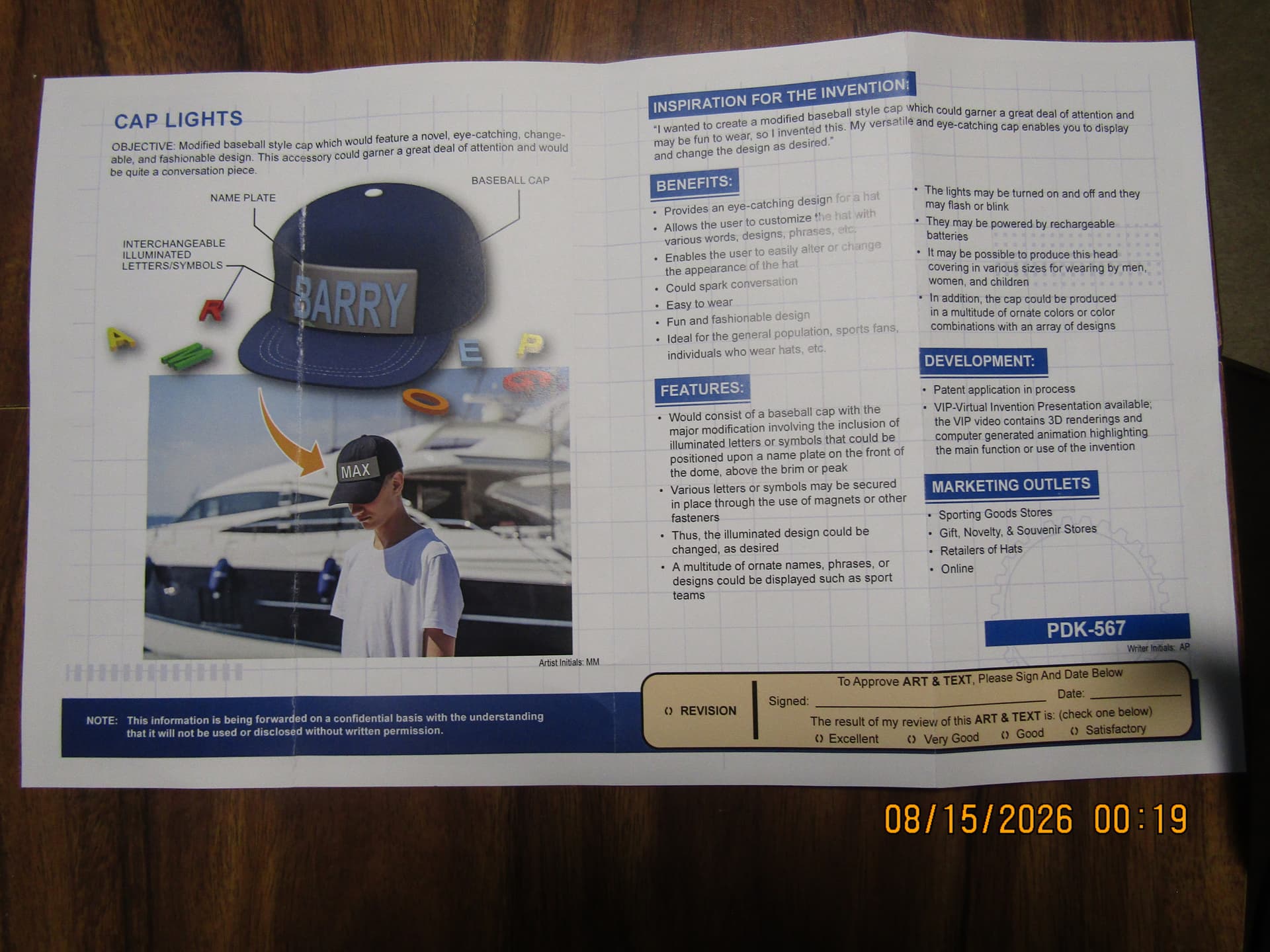 Detachable Cap Lights - Image 1