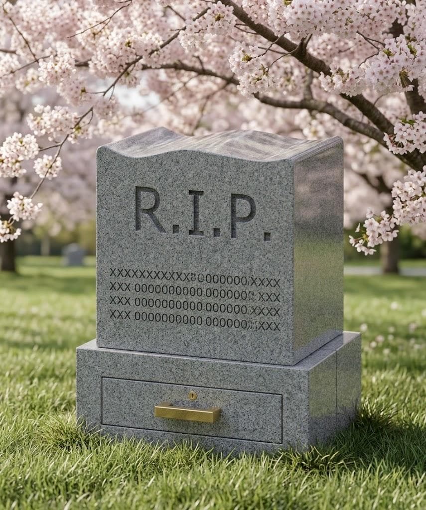 Grave Footstone Drawer - Image 2