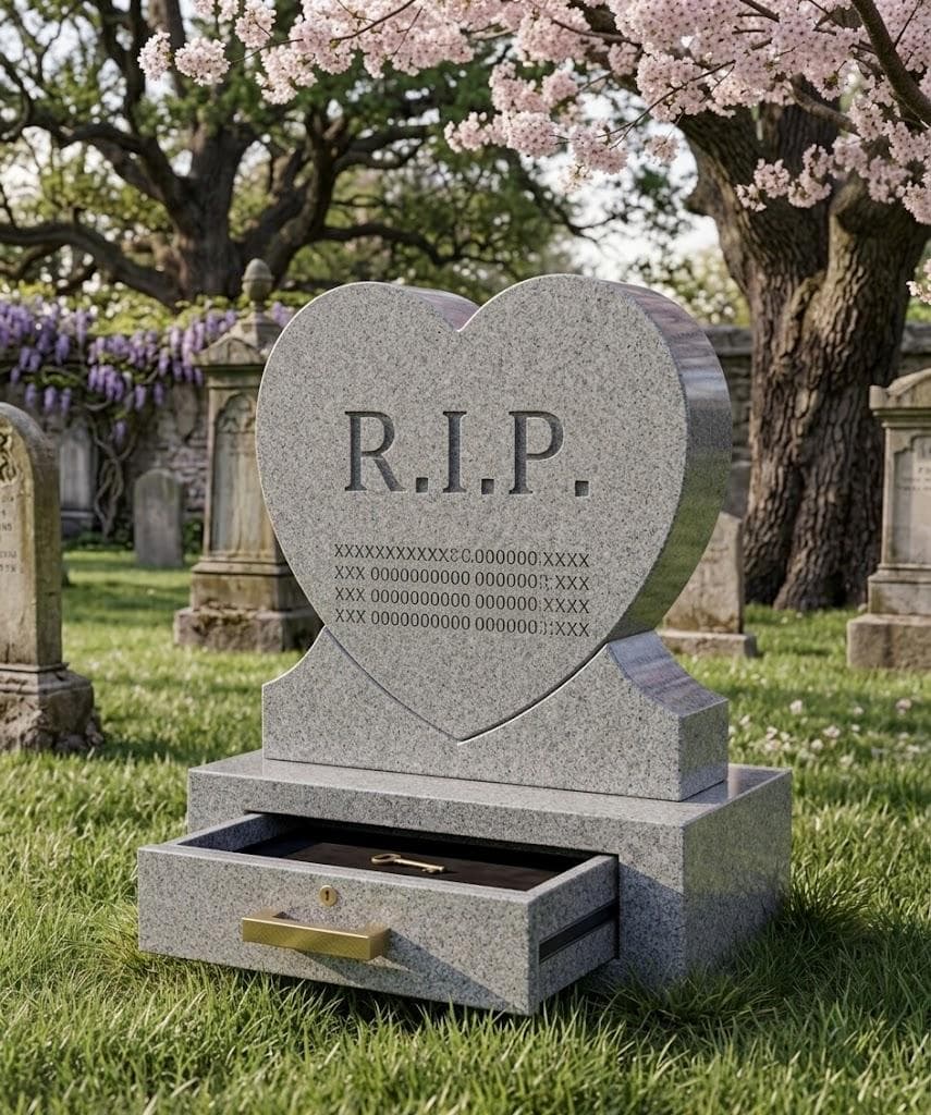 Grave Footstone Drawer - Image 1
