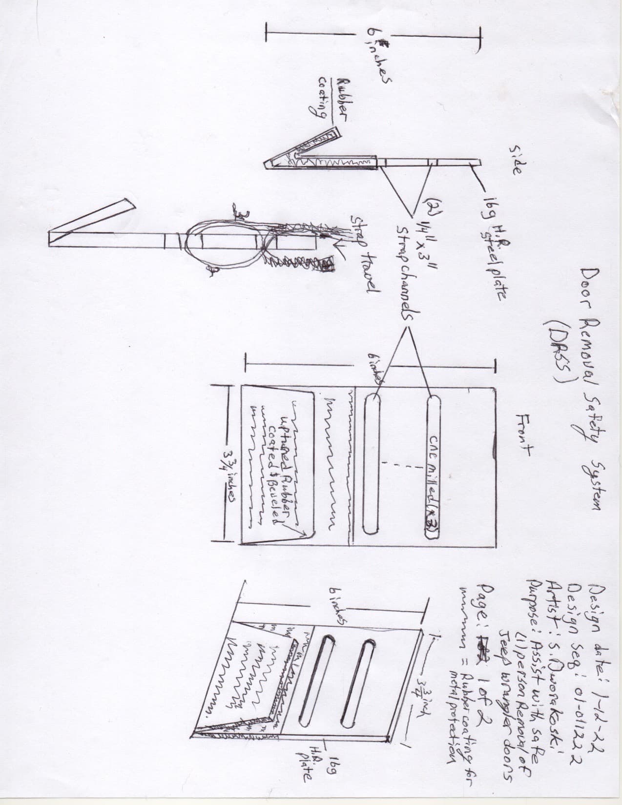 Door Removal Safety System - Image 1