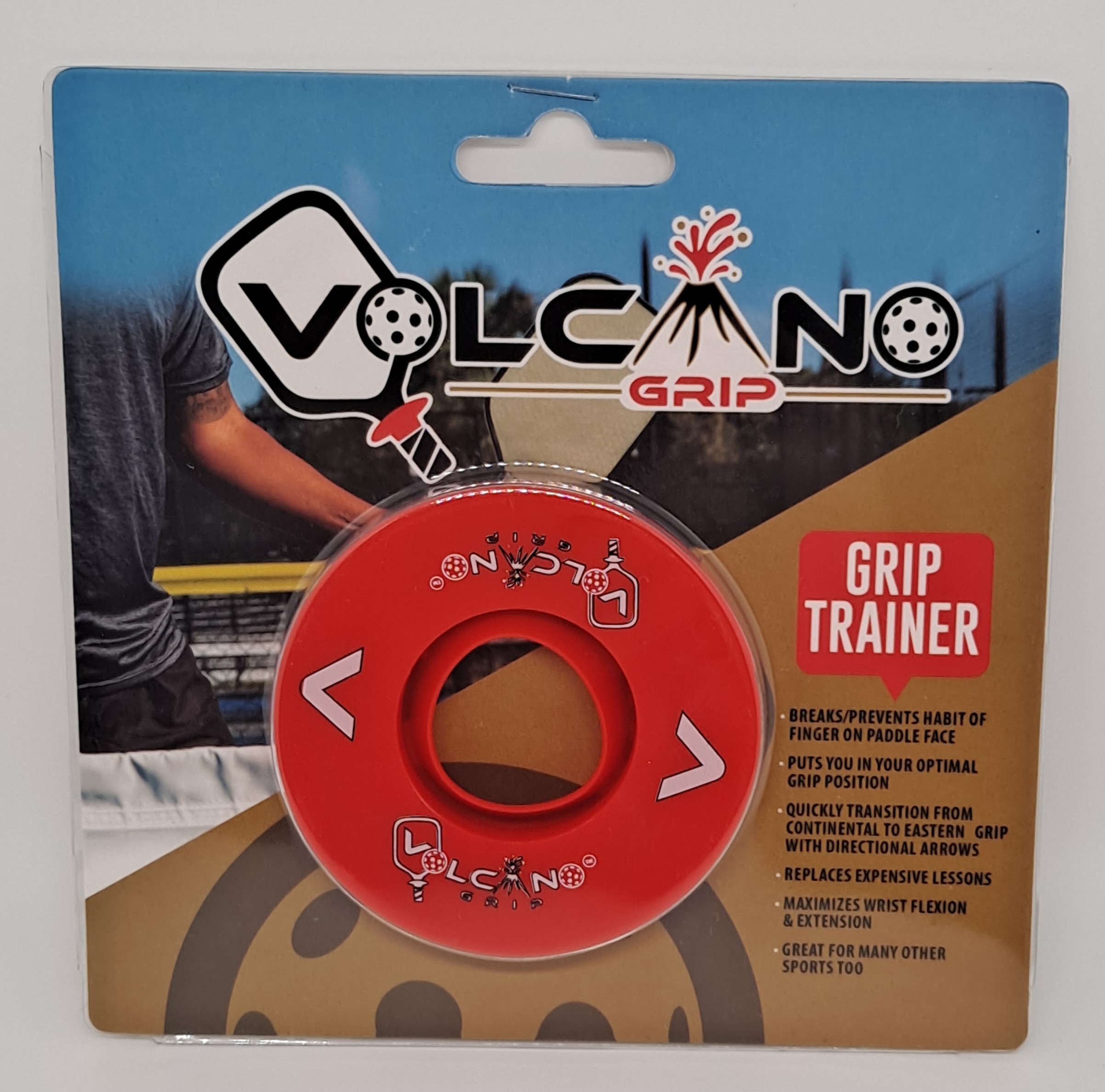 VolcanoGrip™ Pickleball Grip Trainer Attachment - Image 1