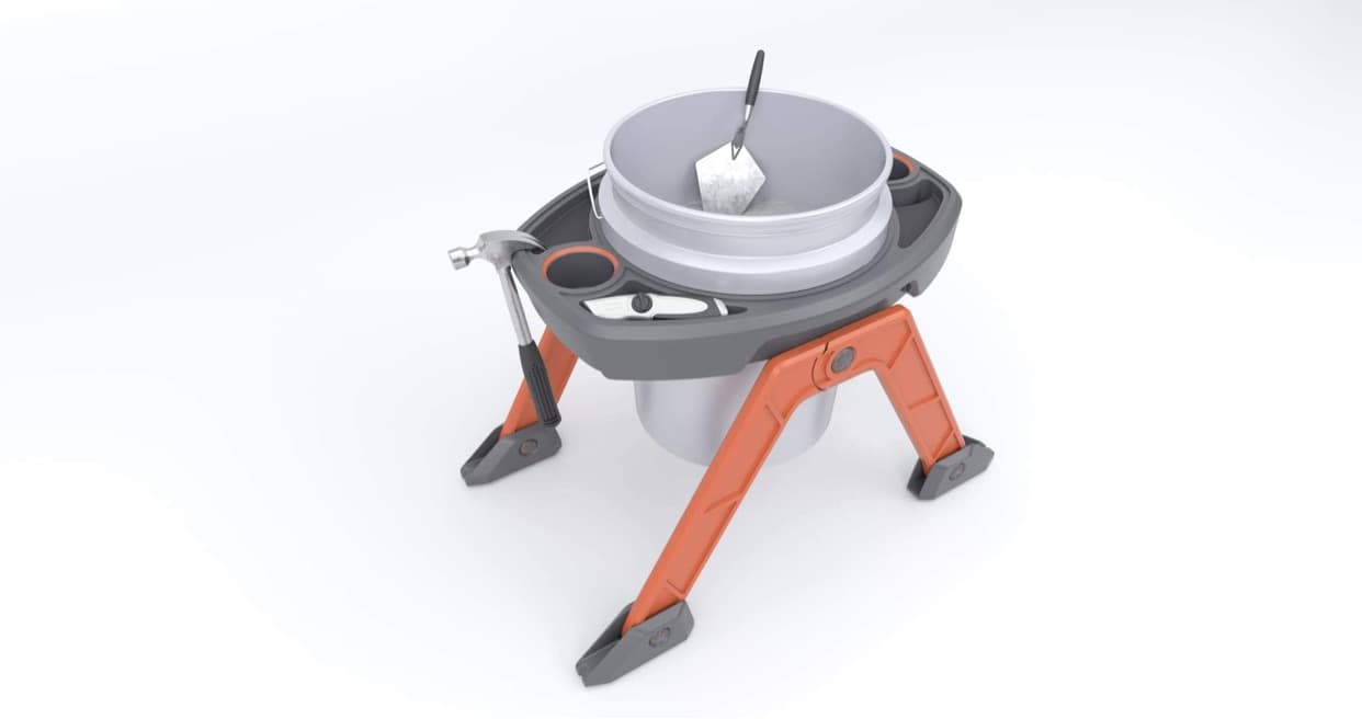 Apparatus For Holding A Container On An Uneven Surface - Image 1